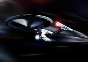 U.S.S. Enterprise at Warp Speed