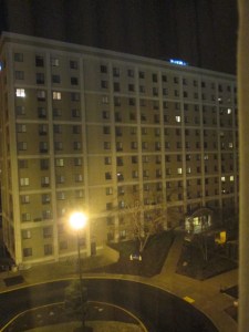 The hotel next to ours.