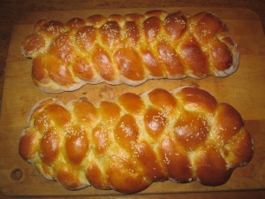 My Six-Stranded Challah Bread