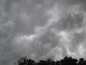 Storm clouds
