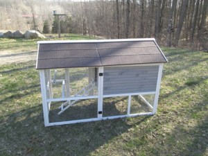 This is the finished coop.