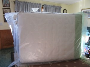 Our mattress is finally delivered!